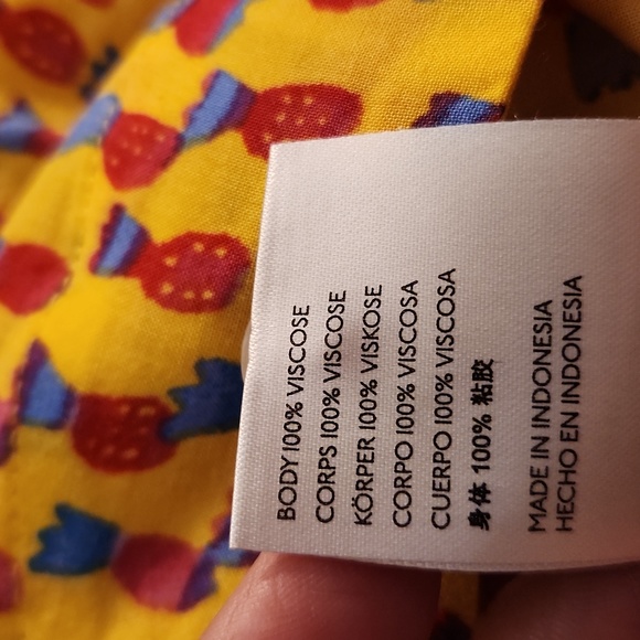 Anthropologie Maeve Pineapple Picnic Button Down Shirt - Picture 7 of 12